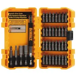 DEWALT 37-Piece Steel Hex Shank Screwdriver Bit Set