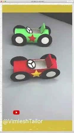 Home Made Kids Car || #DIY || Home Made Kids #Toys