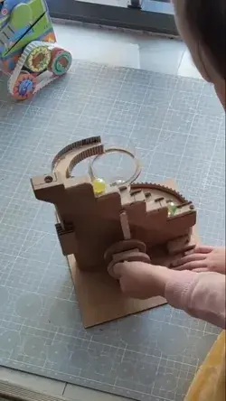 Creative cardboard toy for kids