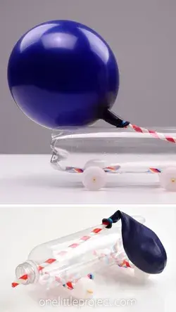 DIY Balloon Powered Car