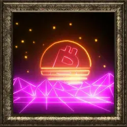 Bitcoin Retro Wave