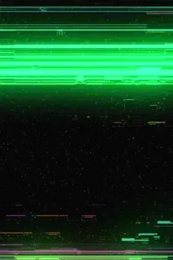 VHS Noise Glitch. Stock Video Footage. Digital Glitch Abstract Neon Cyberpunk Background