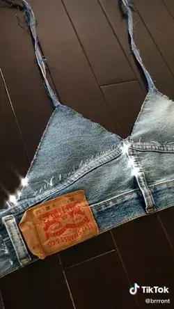 DIY Jeans Top recycling 