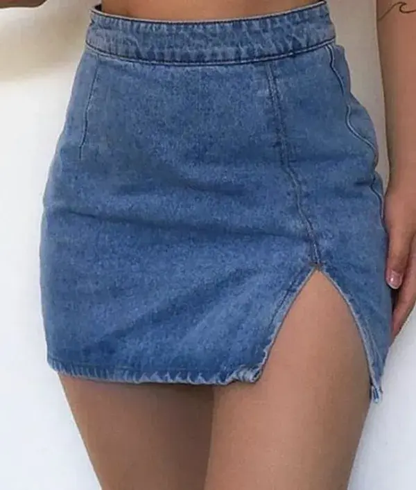 denim skirt