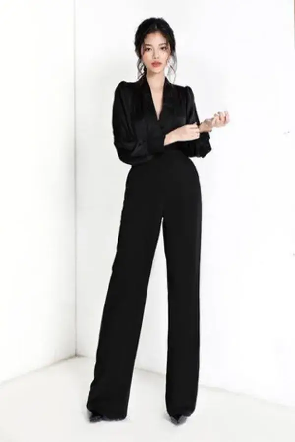 elegant formal classy women smart work business women power dress 2023