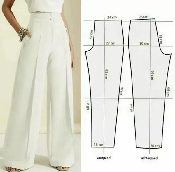 Palazzo pants Pattern https://youtu.be/ibXCrcF0Ztw