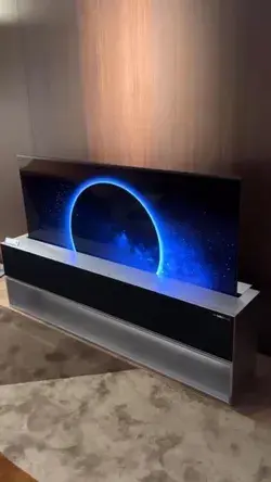 LG Signature Ultra Thin Rollable OLED R TV