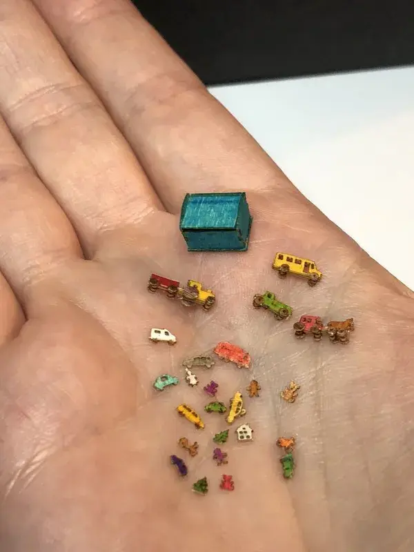 Tiny miniature cars