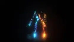 Create Electric Lightning Modern Logo Reveal