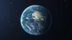 Rotation Planet. Earth Globe. World Stock Footage Video