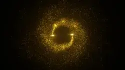 Bright Flying Sparks of Particles, Stock Footage Video