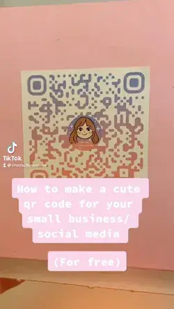 How to make a cute personalized QR code 💗