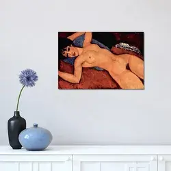 iCanvas "Nudo Sdraiato" by Amedeo Modigliani Canvas Print