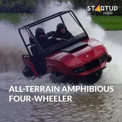 All-terrain Amphibious Four-wheeler