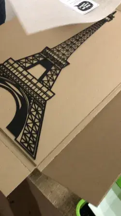 effel tower metal wall art, home decoration sign, parisian vibes, french style home decor, wall sign