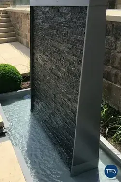 Garden Stone Water Wall