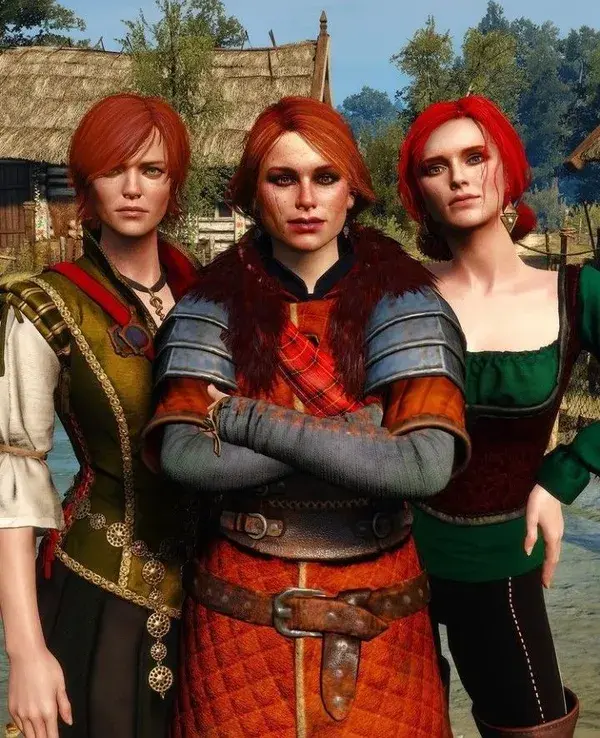 Cerys, Shani & Triss