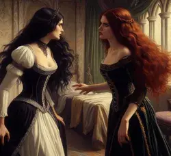 Yennefer of Vengerberg and Triss Merigold