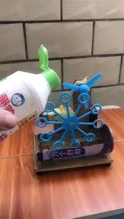 How to make a bubble machine 