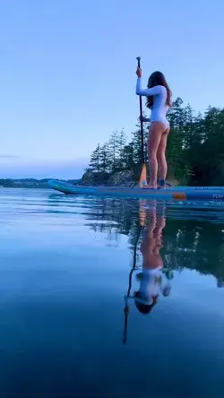 Paddleboarding in British Columbia