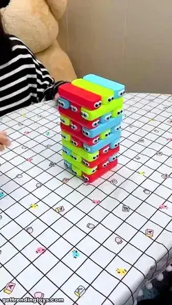 Colored Cartoon Plastic Tumbling Educational Toy Games for Kids Boys Girls