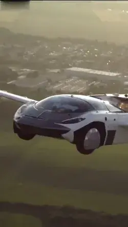 This car is flying!
