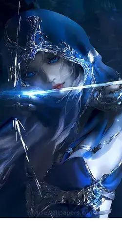 Ashe the Frost Archer | LoL | League of Legends | Live Wallpaper [Video] | Live wallpapers, Cellphone wallpaper backgrounds, Anime art fantasy