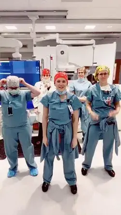 Scrub Nurses At Work!