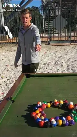 Water Balloon Vs. Pool Table 🎱