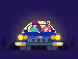 Long Drive Animation