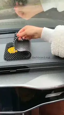 unskipable car dashboard mat