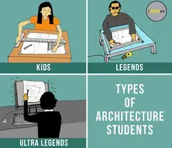 Types of architecture students