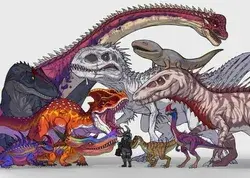 Jurassic world games hybrids