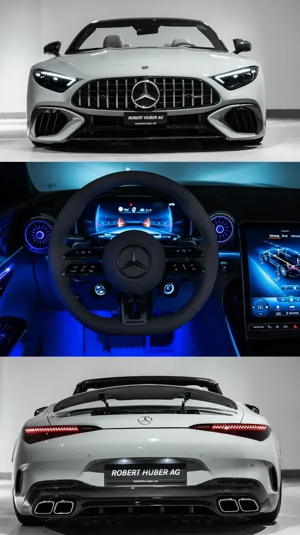 The brand new SL63 AMG