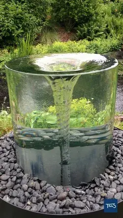 Volute Garden Vortex Water Feature