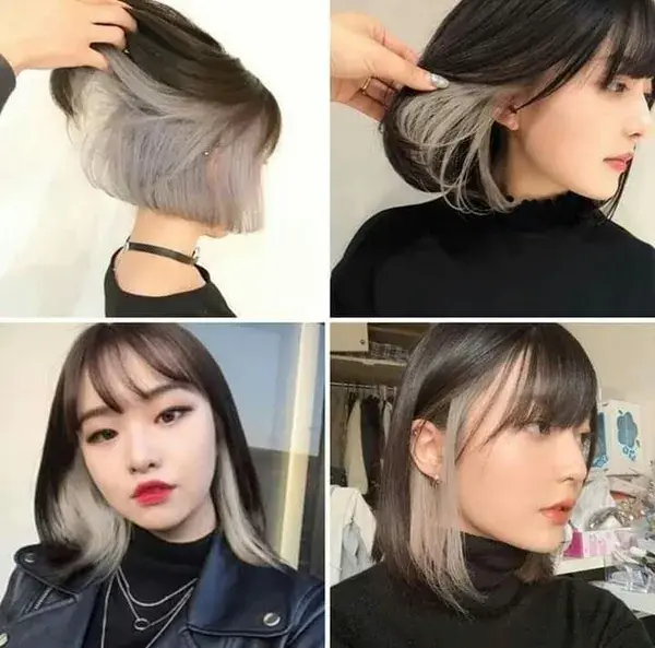 Easy trendy medium length bob hairstyle ideas