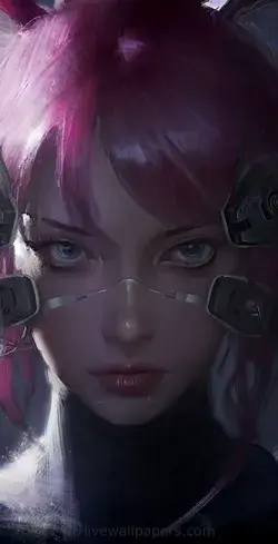 SAMURAI GIRL-CYBERPUNK 2077 LIVE WALLPAPER