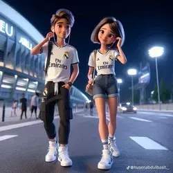 Real Madrid couple 👑