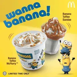 Mcflurry Banana Toffee