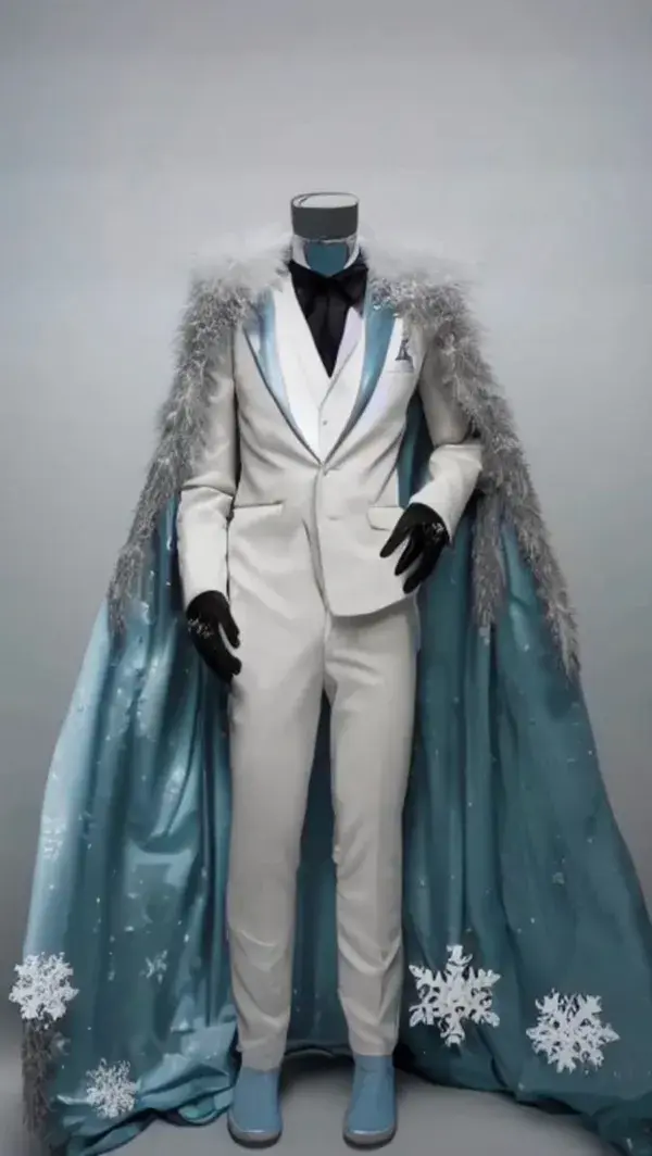 ACOTAR winter court inspired suit