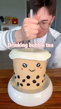 Bubble Tea Cake