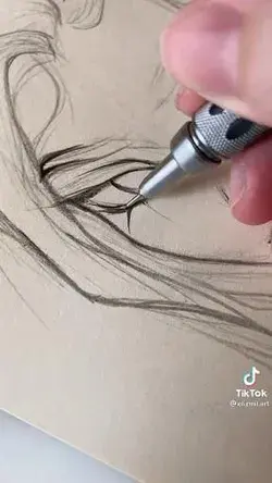 Drawing girl sketch