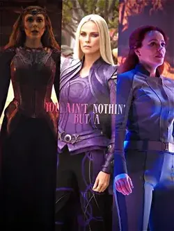 Wanda Maximoff, Clea and Chistine Palmer edit