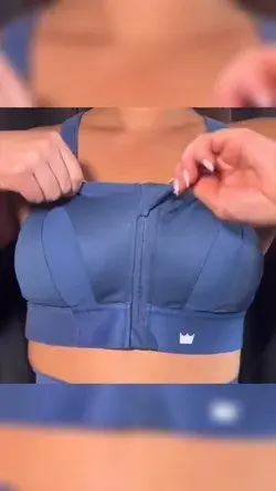 Wireless Supportive Sports Bra [Video] in 2023 | Supportive sports bras, Wireless sports bra, Sports