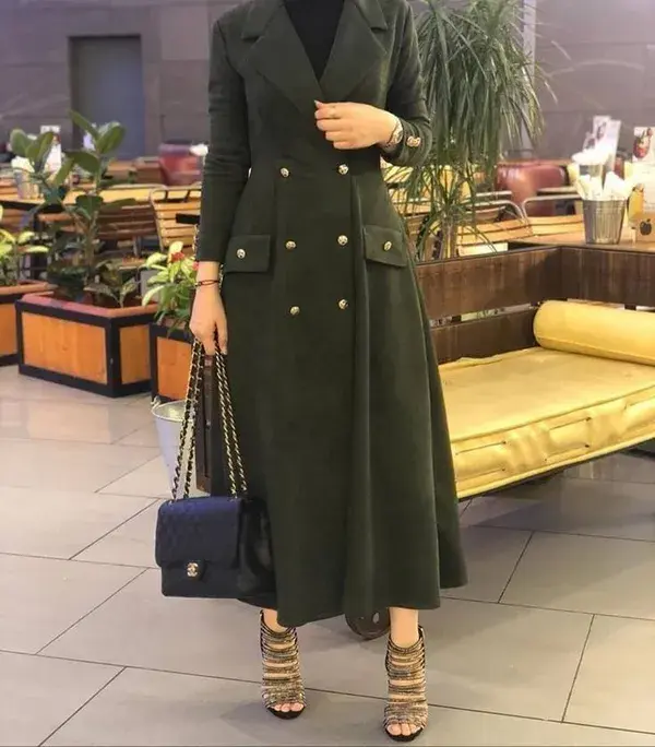 Classy Long Coat for Women| Long Trench Coat Women| Long Dress Coat| Long Overcoat for Ladies|