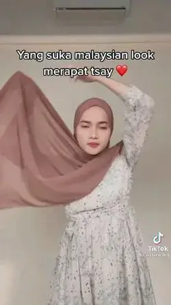 Tutorial Hijab Syari