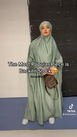 One Piece Full Length Jilbab/Prayer Abaya