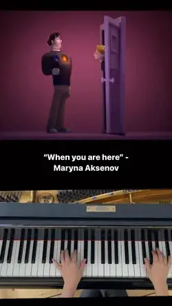 „When you are here“ - Maryna Aksenov #piano #pianomusic #composer