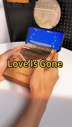 Love Is Gone #kalimba #thumbpiano #Jooleer #Jooleermusic #kalimbacover