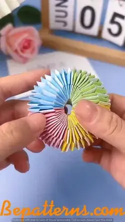 Paper craft  - diy or kids ideas  - easy paper craft   - free tutorial